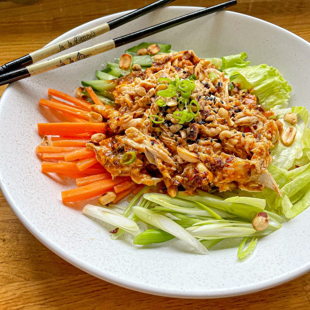 Bang Bang Chicken Salad - Documenting My Dinner