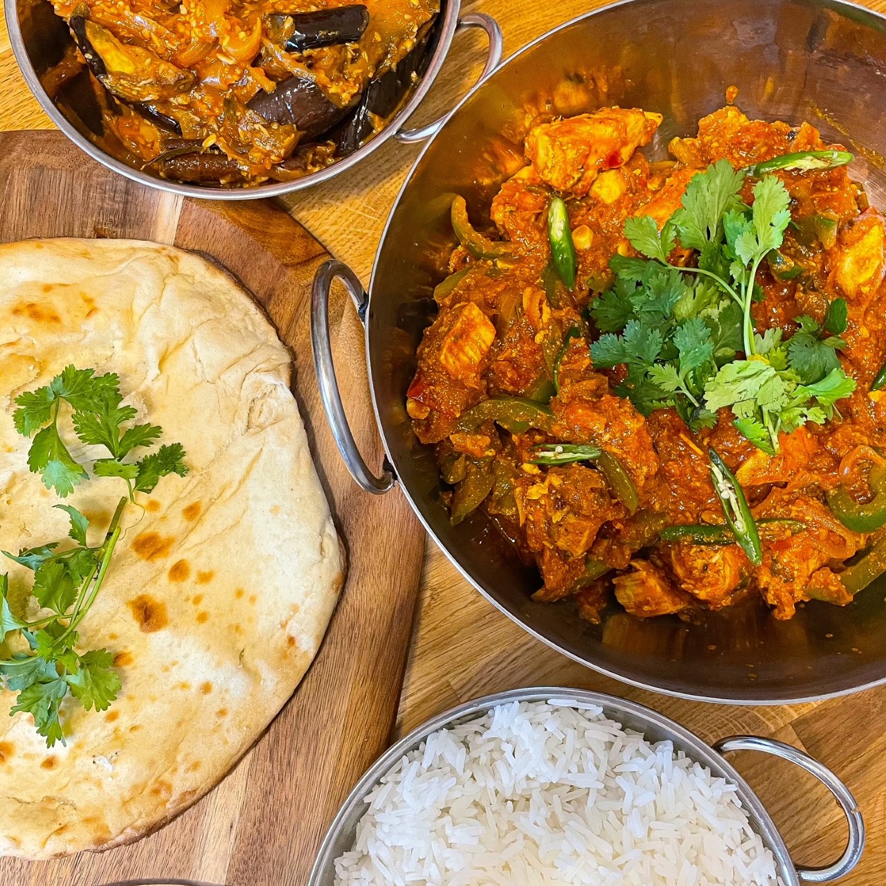 Balti dish, Sizzlers and curry - Picture of Tandoori Masala, Copenhagen -  Tripadvisor